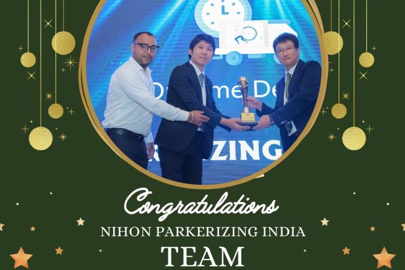 100% Supply Management Award from Shiroki India for the year 2023